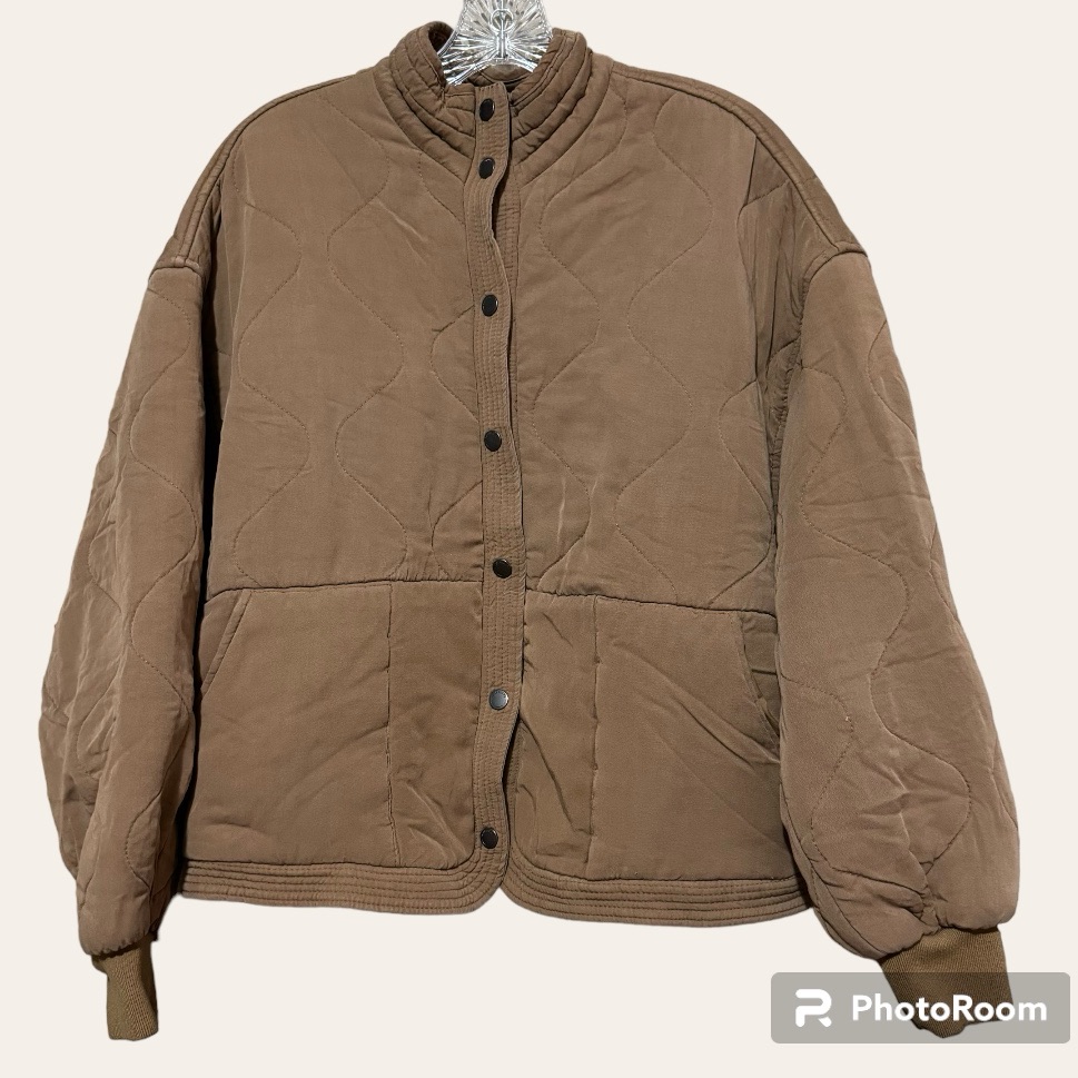 Blank Nyc Tercel Drop Shoulder Quilted Jacket Size Medium !